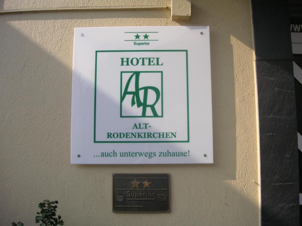 Hotel Alt-Rodenkirchen Köln Exterior foto